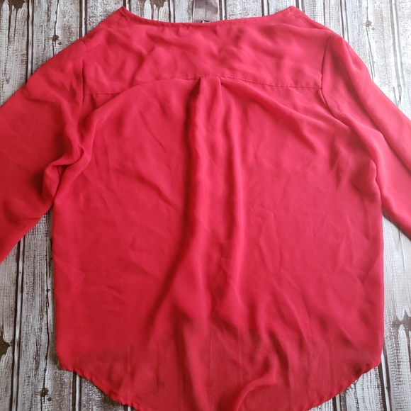 Moon Collection Red Blouse - Picture 5 of 5
